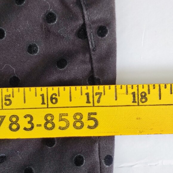 Democracy Ab'Solution leans grey with black polka dot women's size 6 - Picture 13 of 16